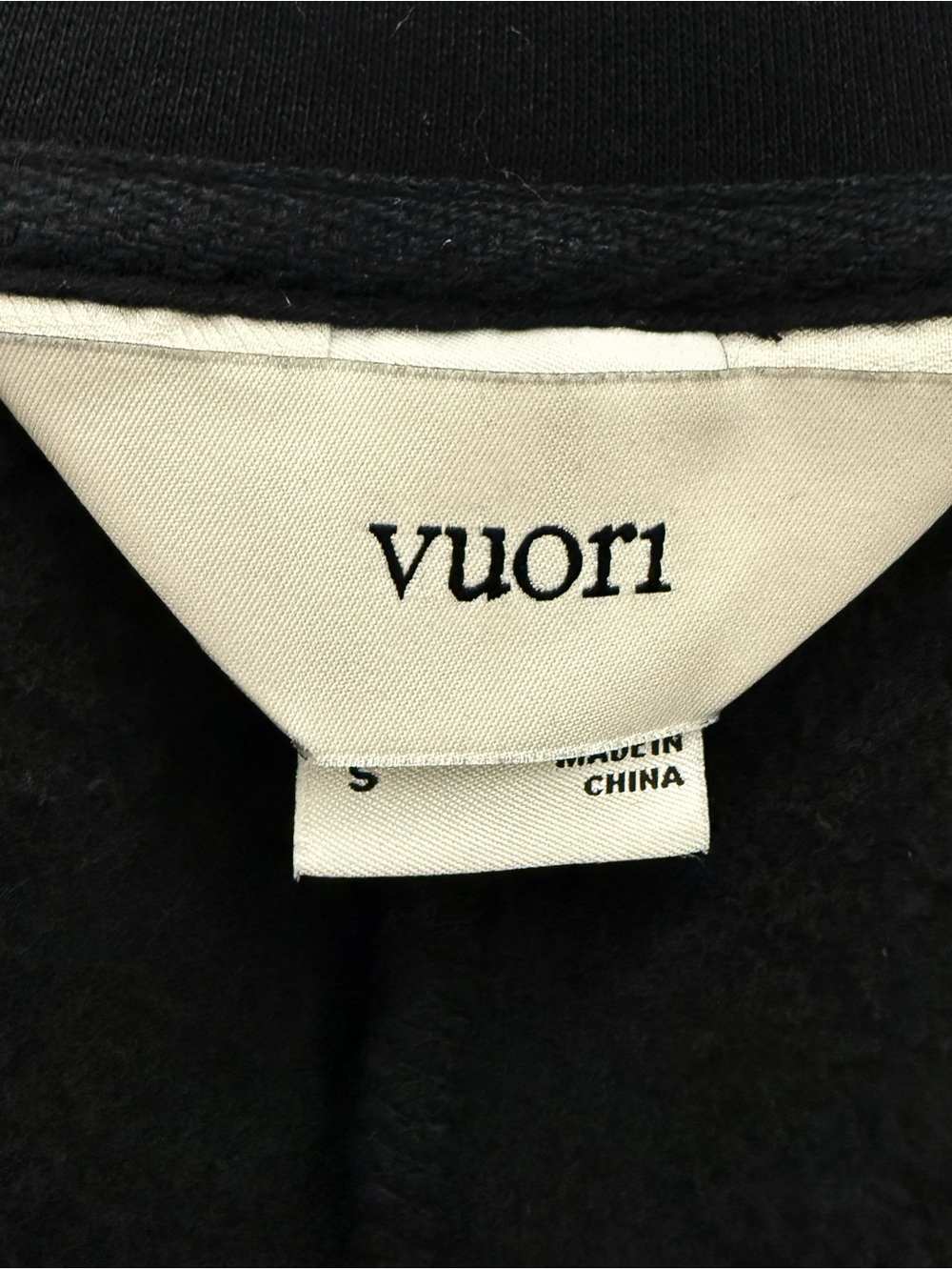 NWT Vuori Restore Trench Coat in Black Size S - Picture 15 of 17